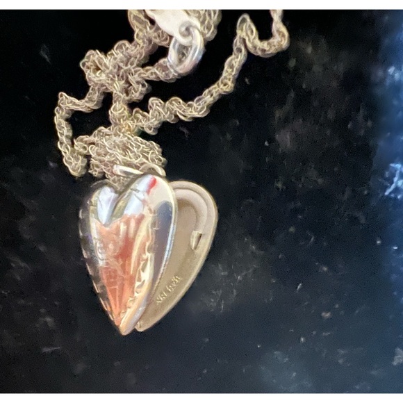 18k white gold chain, it is a small chain - Picture 5 of 9